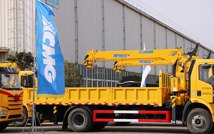 助力城市建設新征程！徐工隨車起重機M SQS157-4批量發車 